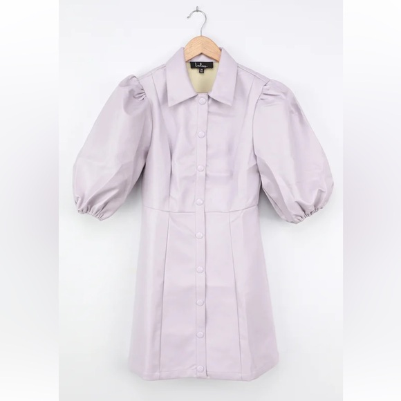 Lulus Cool Style Puff Dress - Picture 2 of 14